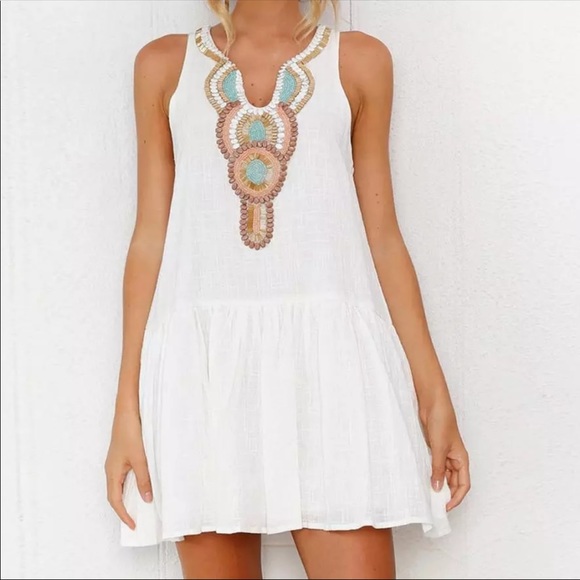 Super Cute Bohemian summer Dress 🌸 - Picture 4 of 8